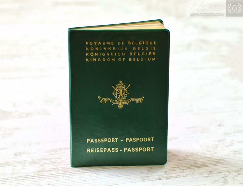 Belgium 1981 passport: Lubumbashi, Zaire