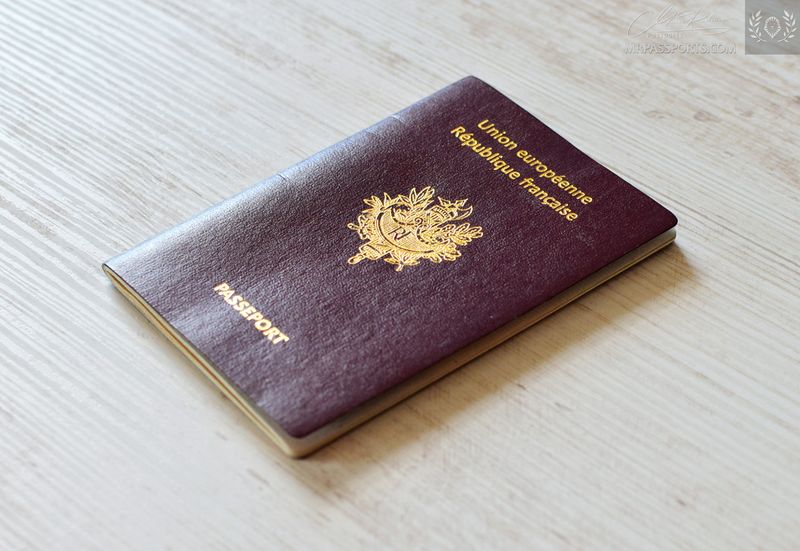 France 2005-2006 pre-biometric Passport in excellent condition