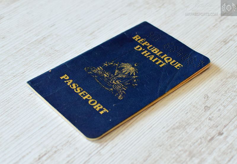 Haiti 1990-1998 Passport, USA visas