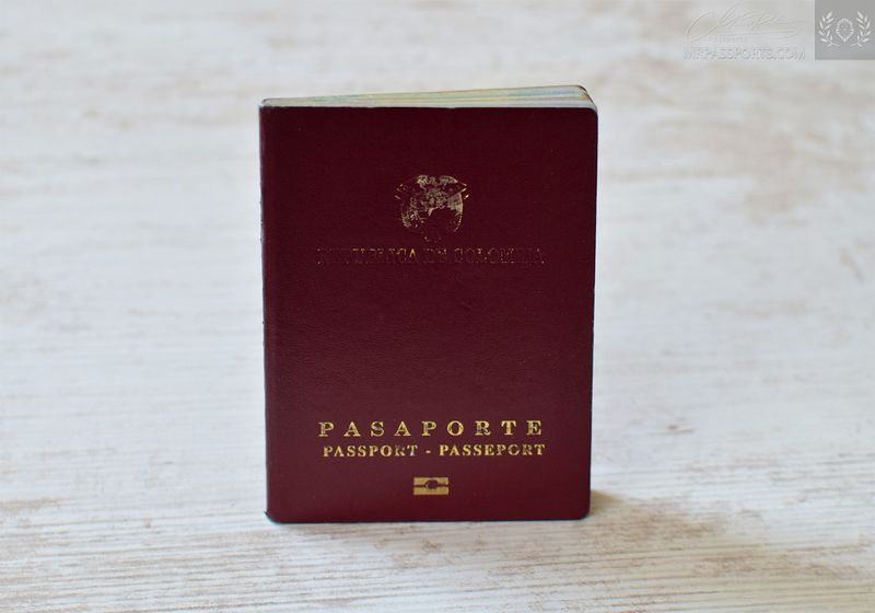 Colombia 2017 biometric Passport / e-passport
