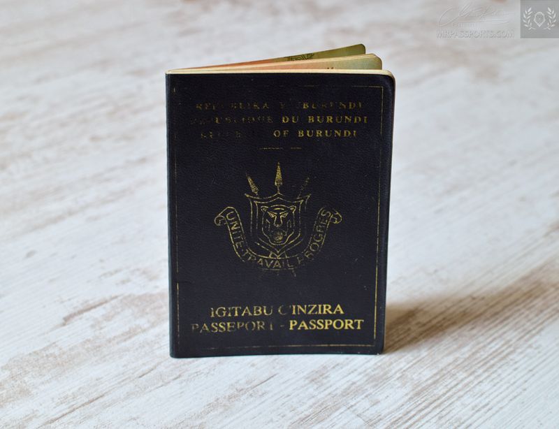 Burundi 1996-2006 Passport