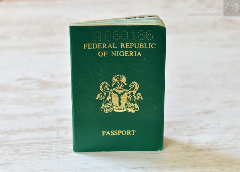 Nigeria 1990-1995 Passport