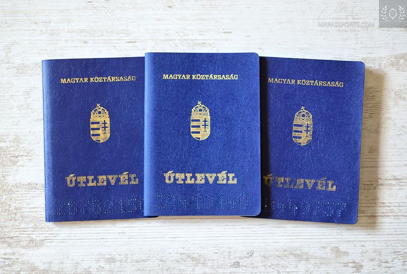 3 Hungarian passports 1999-2011 OFFER