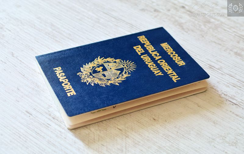 Uruguay 2009-2014 pre-biometric passport, Mercosur