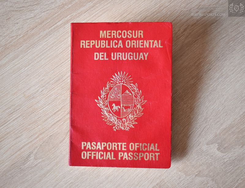 Uruguay 2008-2011 Official Passport