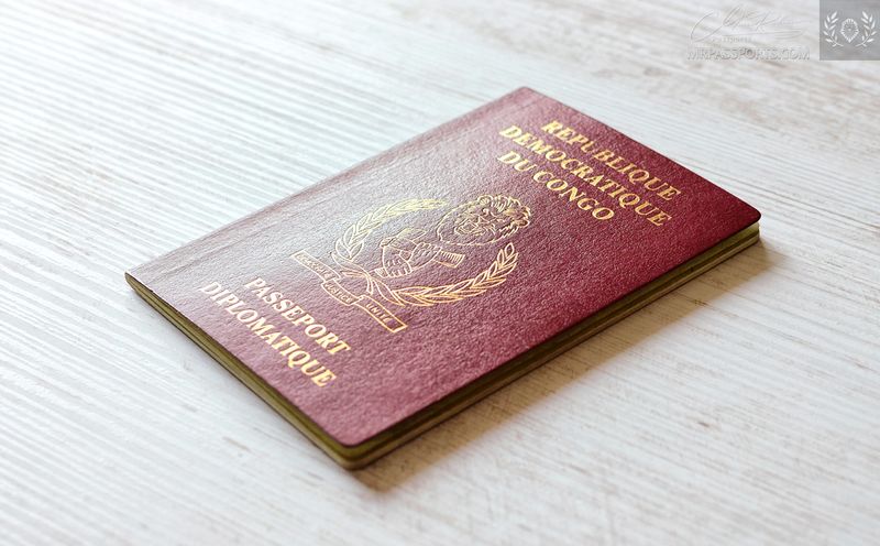 DR Congo 2006-2009 Diplomatic Passport, excellent condition