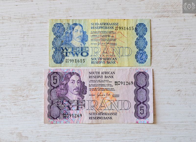 South Africa, 7 Rand 1980s