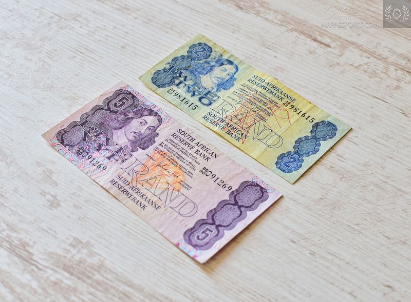 South Africa, 7 Rand 1980s