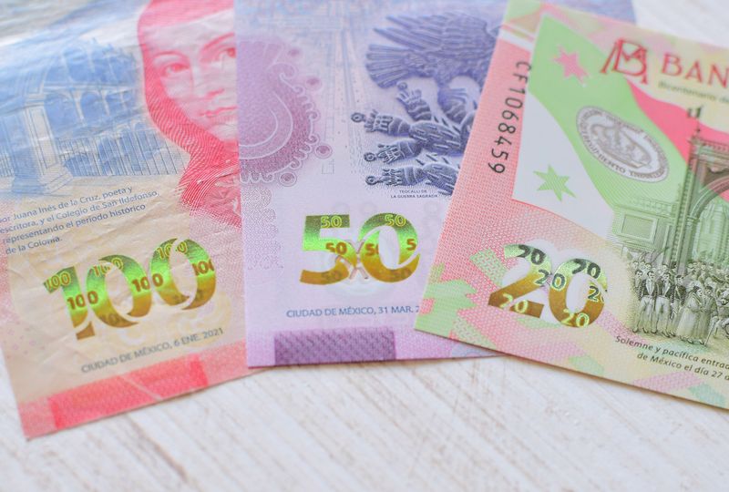 Mexico, polymer, 170 Pesos