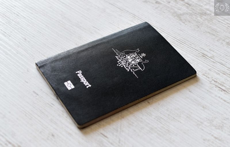 Australia 2012-2022 biometric passport / e-passport, stunning