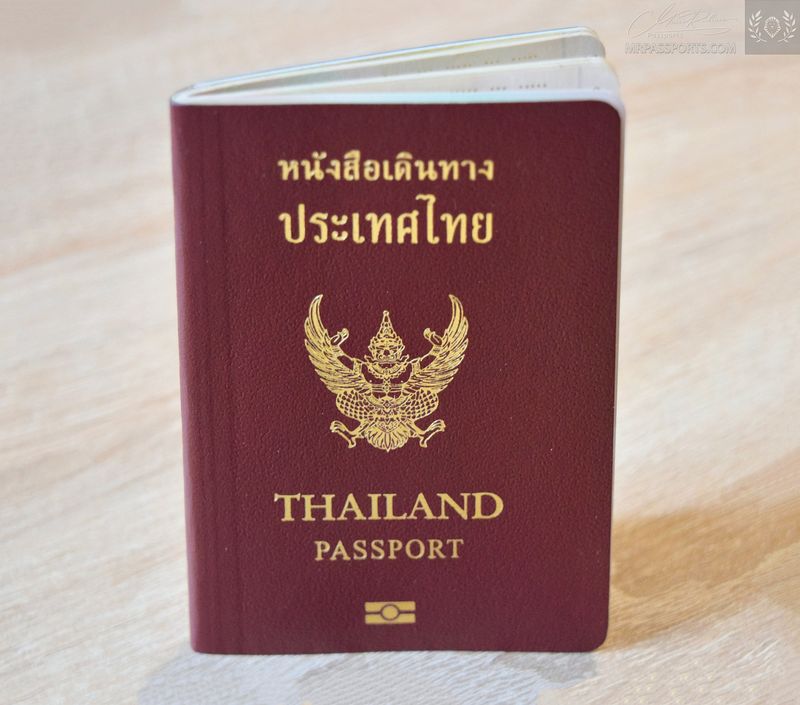 Thailand 2006-2011, biometric passport / e-passport