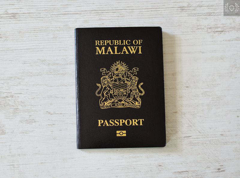 Malawi 2020 biometric passport / e-passport