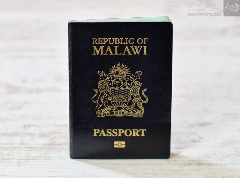 Malawi 2020 biometric passport / e-passport