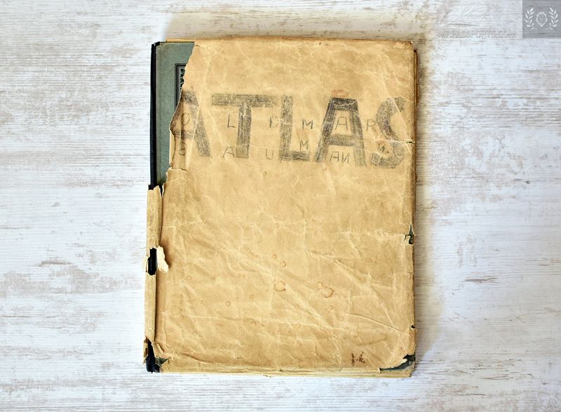 German (Saxony) School Atlas, 1934 - Velhagen & Klasing