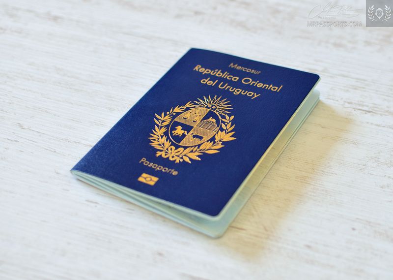 Uruguay 2018 biometric passport / e-passport, Mint -  stunning!