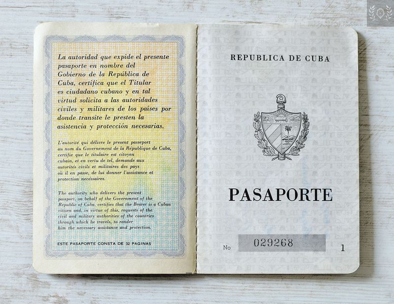 Caribbean, 1978-1980 passport, issued in Jamaica