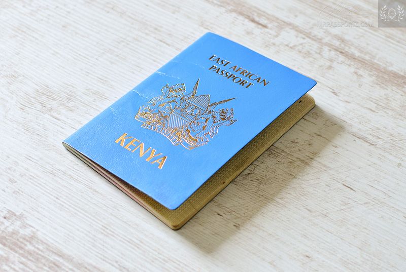 Kenya, 2011-2021 East African Passport (special passport for travel within East African countries)