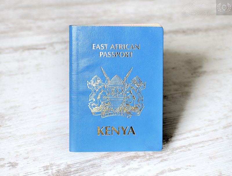 Kenya, 2011-2021 East African Passport (special passport for travel within East African countries)