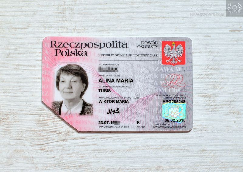 Poland 2008-2018 identity card