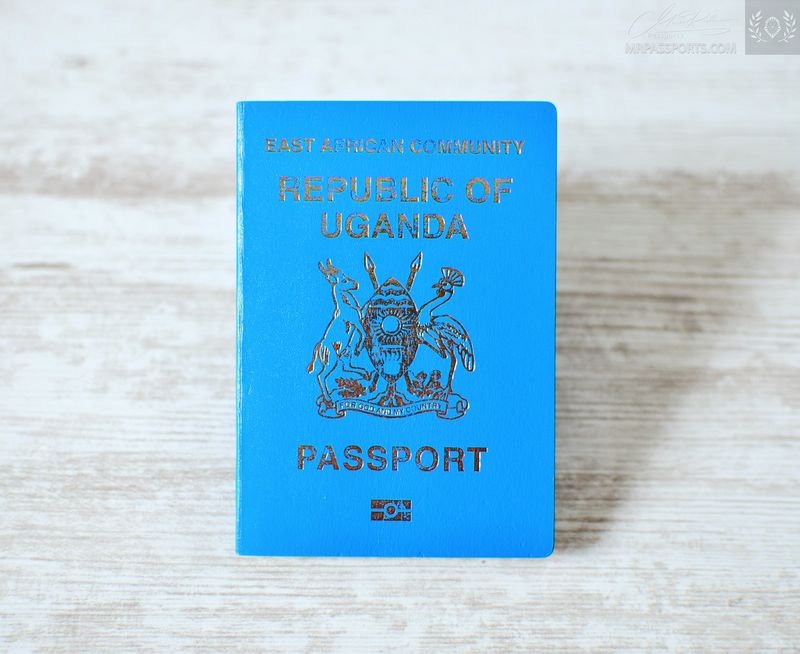 Uganda 2919 biometric passport / e-passport, EAC