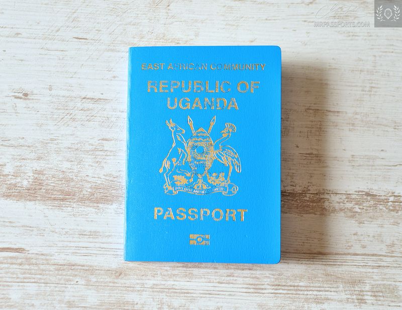 Uganda 2919 biometric passport / e-passport, EAC