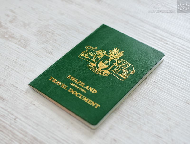 Swaziland / Eswatini 2014-2019 travel document