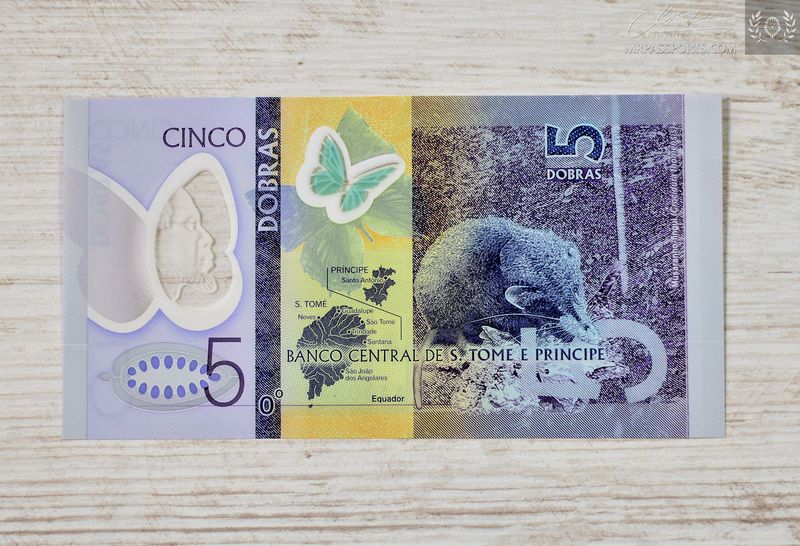 São Tomé and Príncipe, 2016 5 Dobras