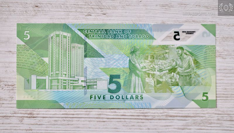 Trinidad and Tobago, 2020 5 Dollars