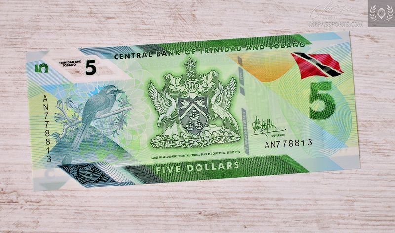 Trinidad and Tobago, 2020 5 Dollars