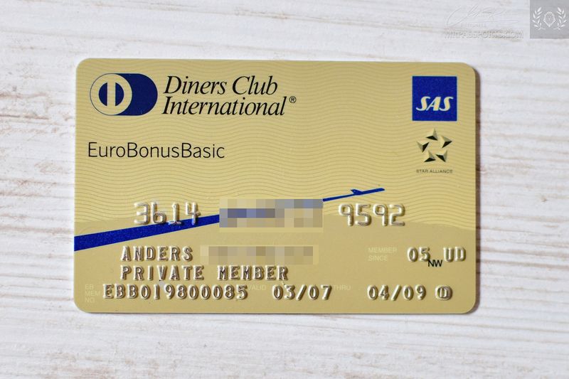 Diners Club, Denmark - SAS Airlines