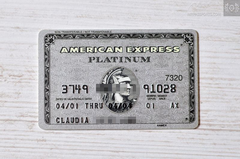 Amex platinum, France