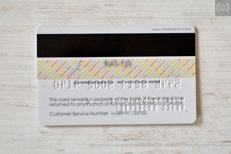 Commerce Bank, Skopje - Macedonia, Mastercard