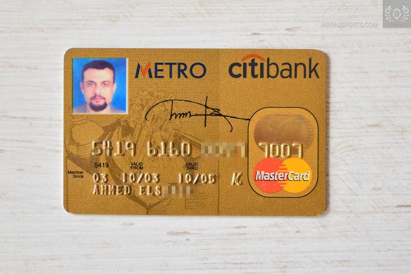 Egypt: Mastercard METRO CitiBank Mastercard