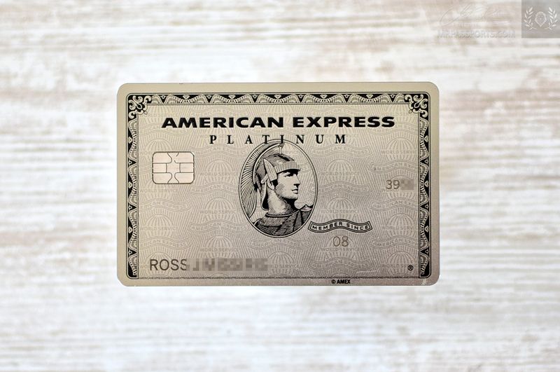 Amex platinum card - made of metal! USA