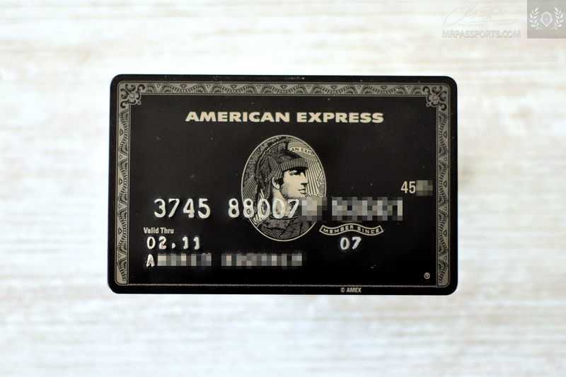 Amex black Centurion Card, Titanium! UK