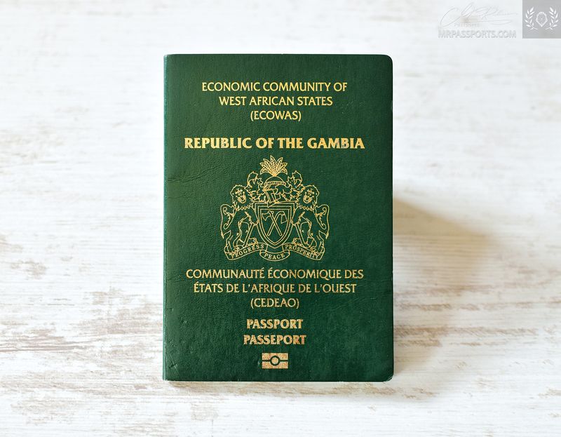Gambia 2017-2022 biometric passport / e-passport