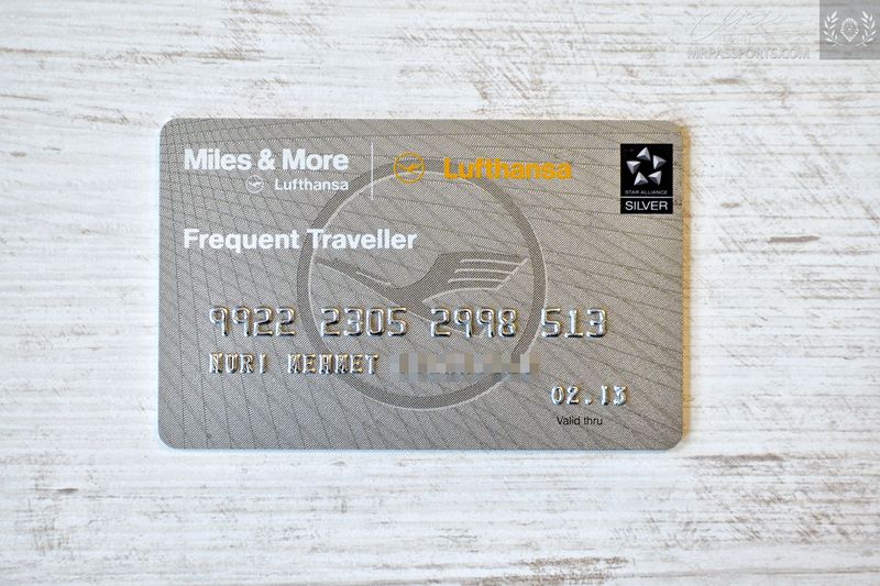Lufthansa Miles & More Frequent traveller card, Star Alliance silver