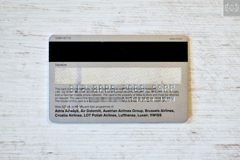 Lufthansa Miles & More Frequent traveller card, Star Alliance silver