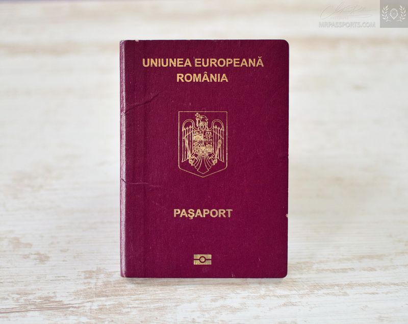 Romania biometric passport / e-passport