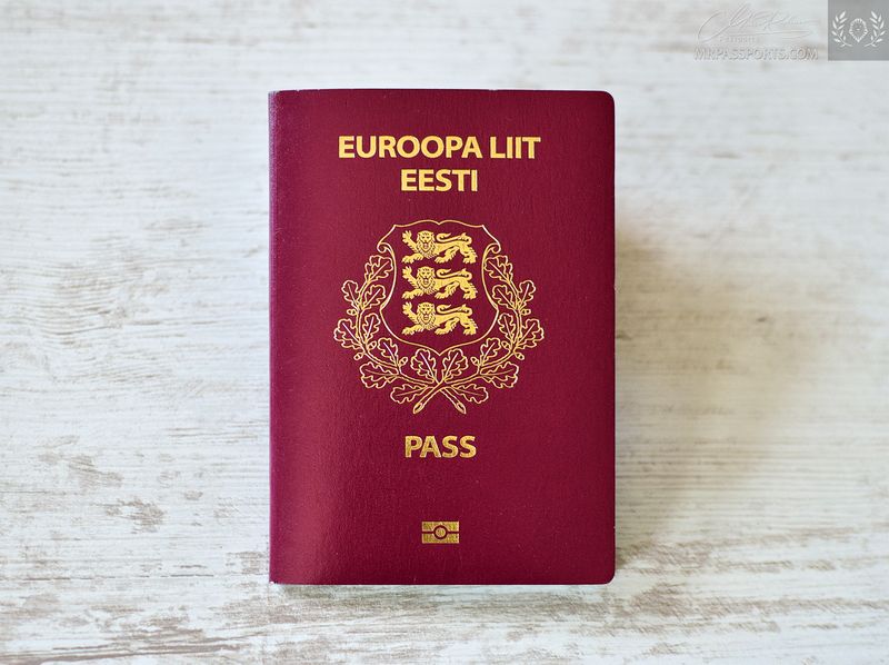 Estonia 2019-2024 biometric passport / e-passport