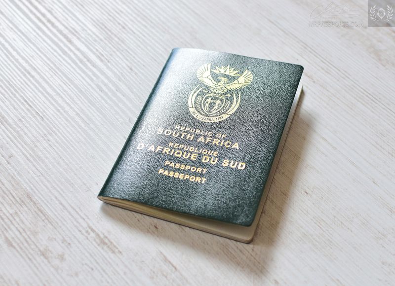 South Africa 2017 passport, latest type in excellent condition