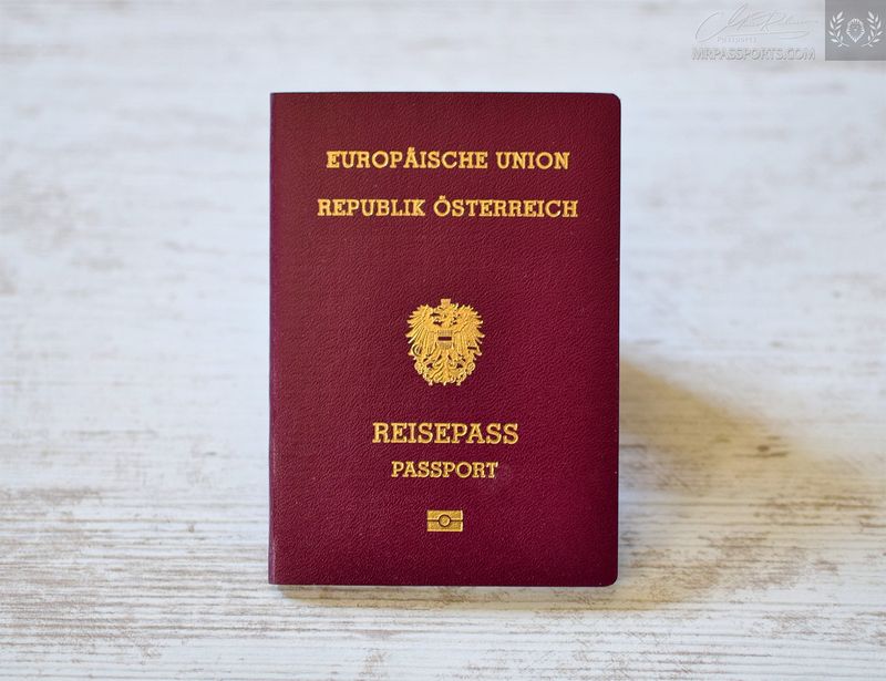 Austria, 2014-2024 biometric passport / e-passport, mint condition