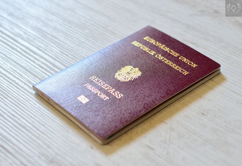 Austria, 2014-2024 biometric passport / e-passport, mint condition