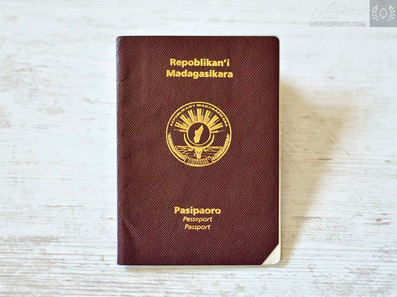 Madagascar 2005-2015 pre-biometric passport, mega rare