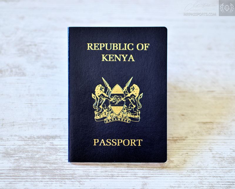 Kenya 2011-2021 pre-biometric passport in excellent condition