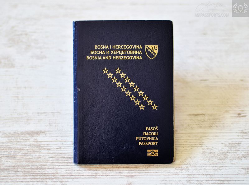 Bosnia and Herzegovina 2018 biometric passport / e-passport