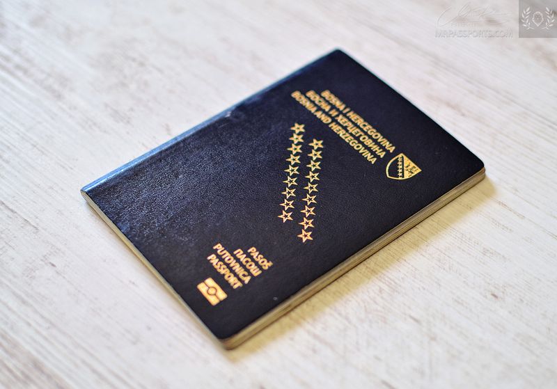 Bosnia and Herzegovina 2018 biometric passport / e-passport