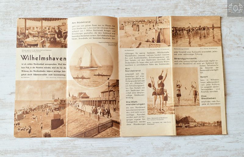 Germany, 1930's Wilhelmshaven (NorthSea) Brochure