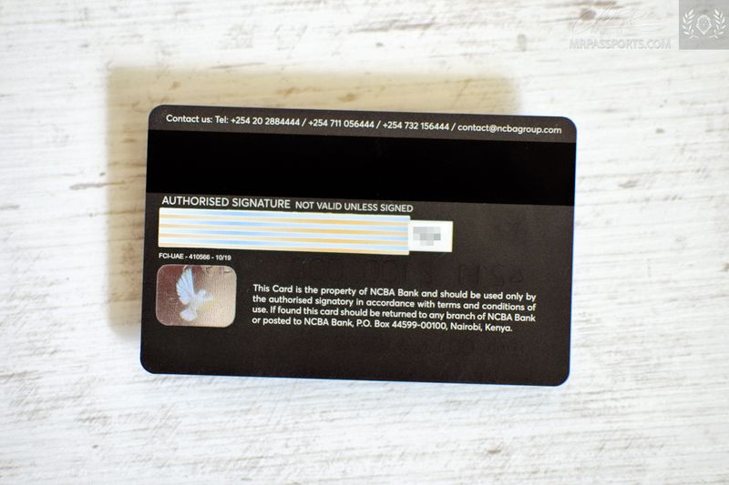 Kenya, NCBA VISA card