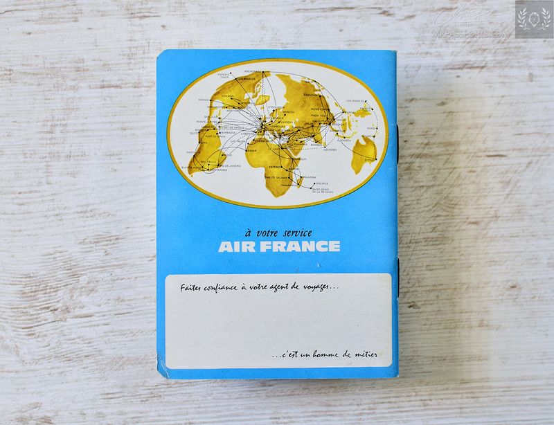 Air France, 1969 Timetable, Nice Côte d'Azur Airport